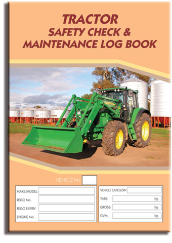 Tractor Safety Check and Maintenance Logbook